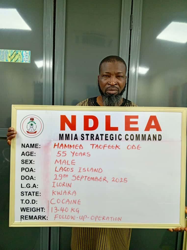 NDLEA smashes cocaine cartels behind 6 UK-bound shipments; arrests arrowhead, 5 others